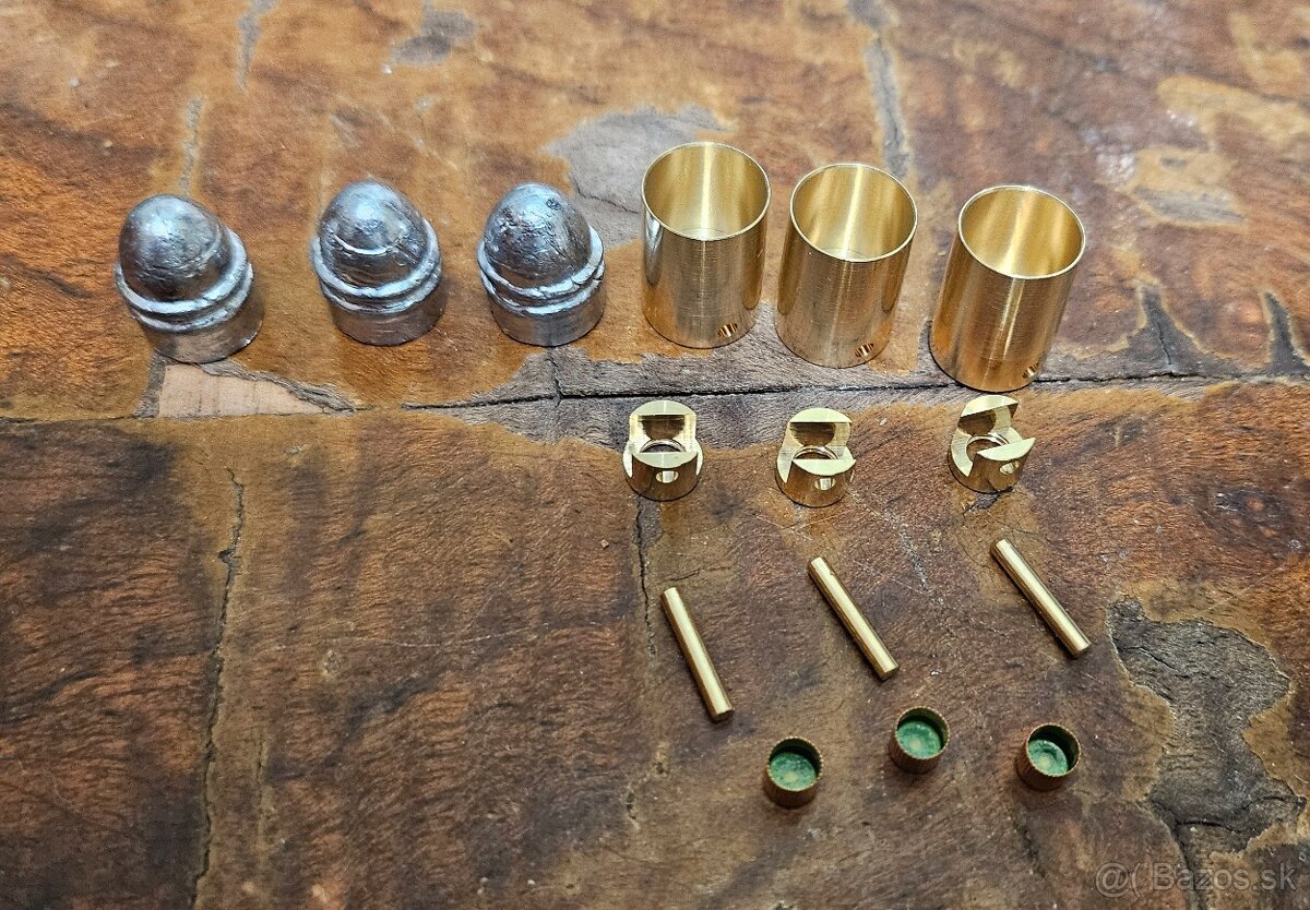REVOLVER NOVÉ PREBÍJACIE NÁBOJE LEFAUCHEUX 7, 9, 12
