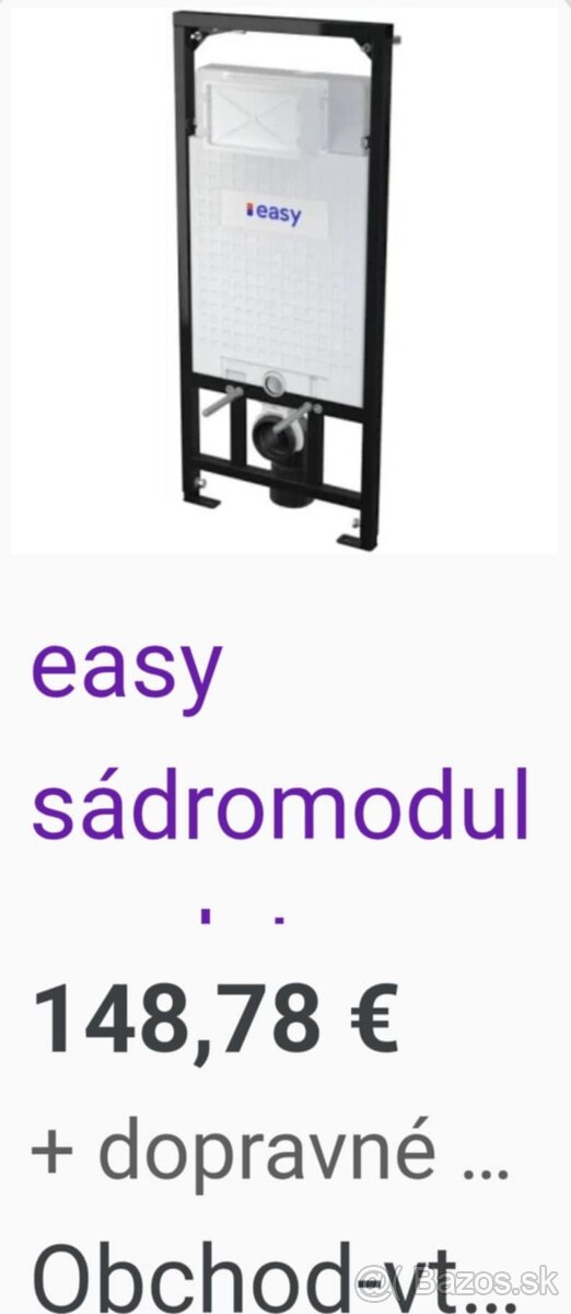 Predám 2x "Geberit,,