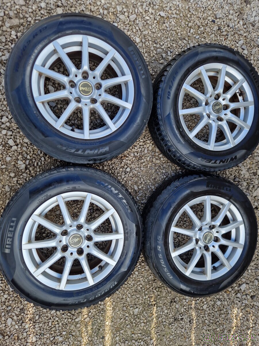 Alu disky s pneu 196/65 R15
