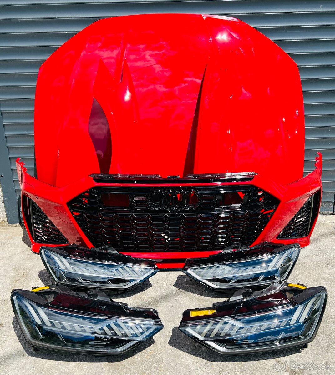 Audi RS7 4K kapota,Laser světla,naraznik,blatnik