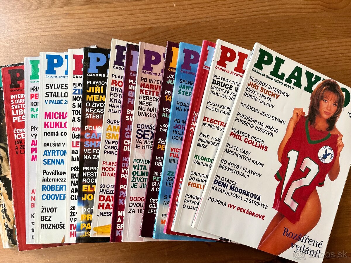Vintage casopisy Playboy