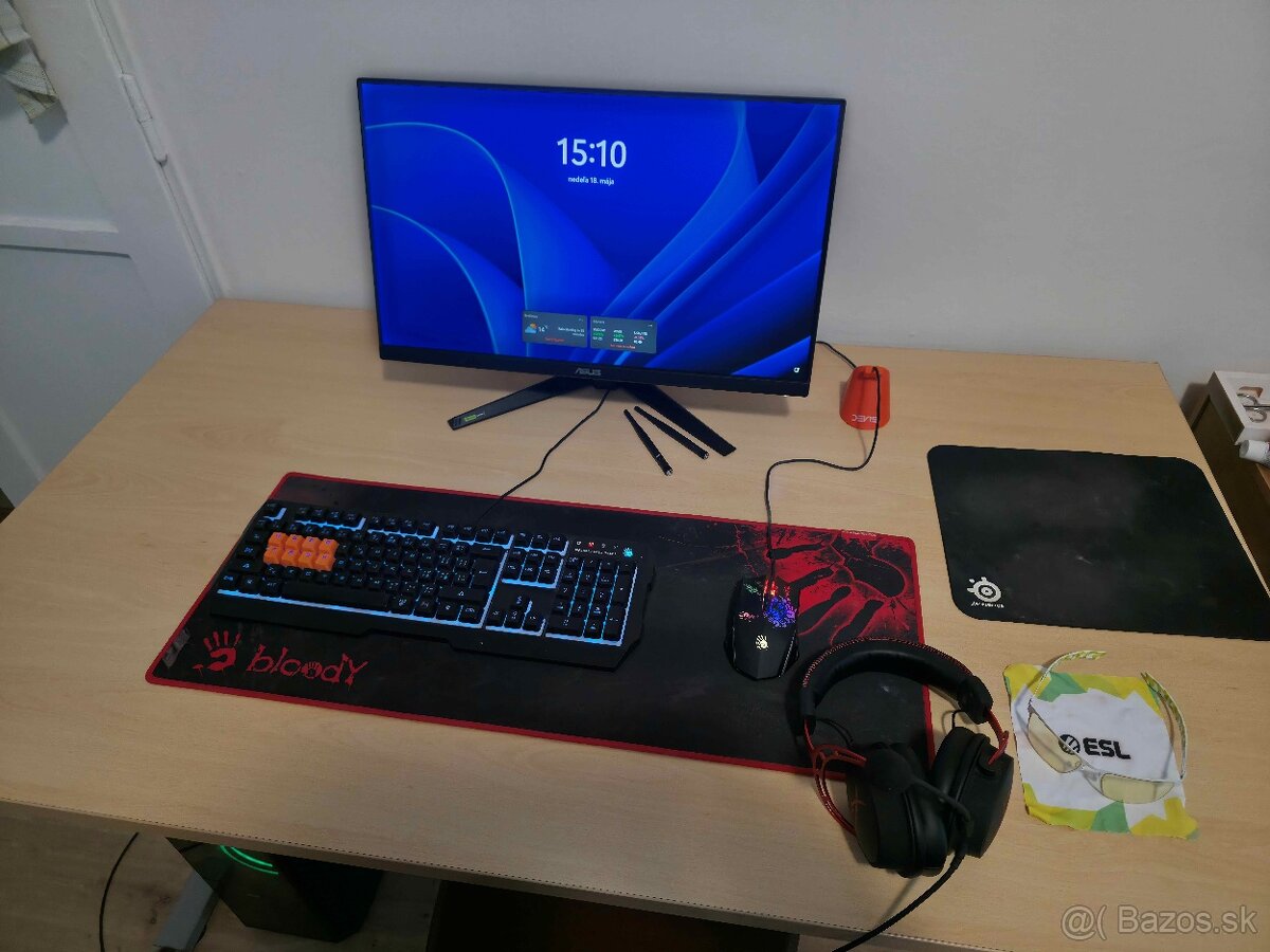 Predám herný PC Ryzen 7 7800x3d + Asus Dual 4070 OC