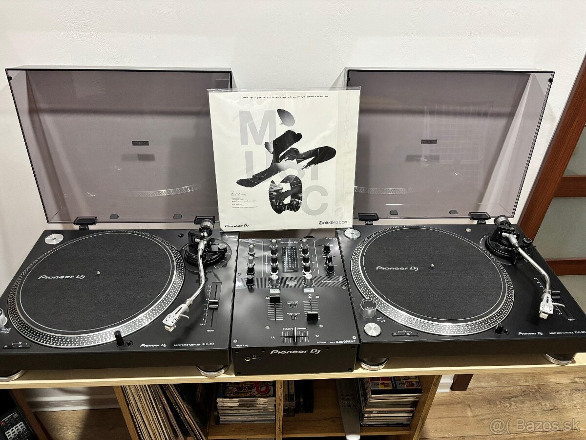 Pioneer PLX-500 + DJM-250MK2