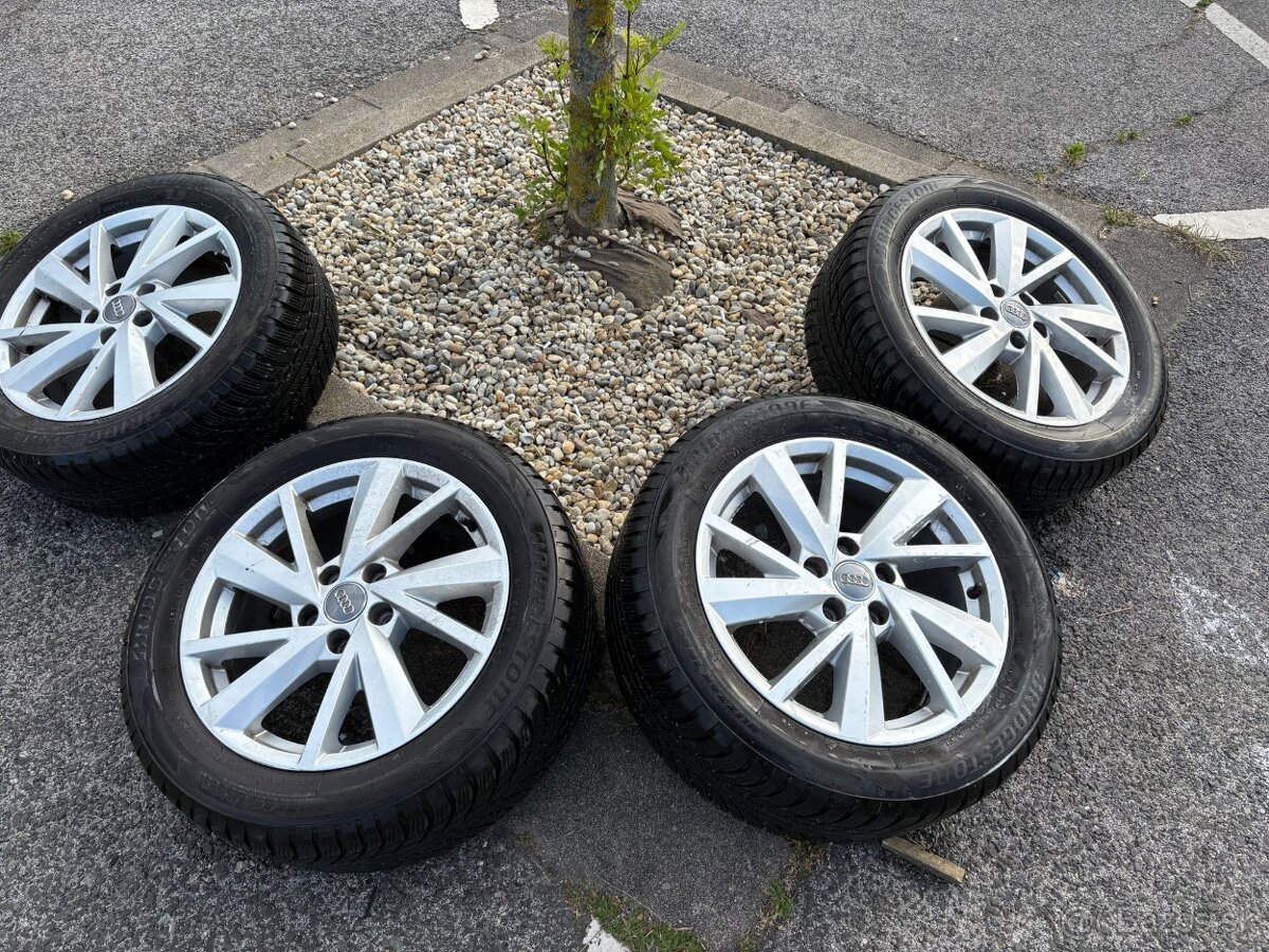 Original Zimne Komplety Audi 215/55/R17