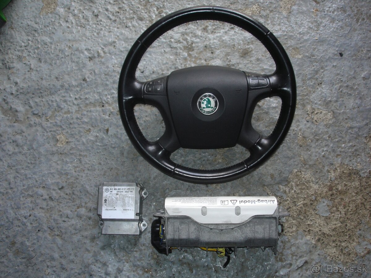 predam airbag, airbagy, pas, octavia 2, škoda