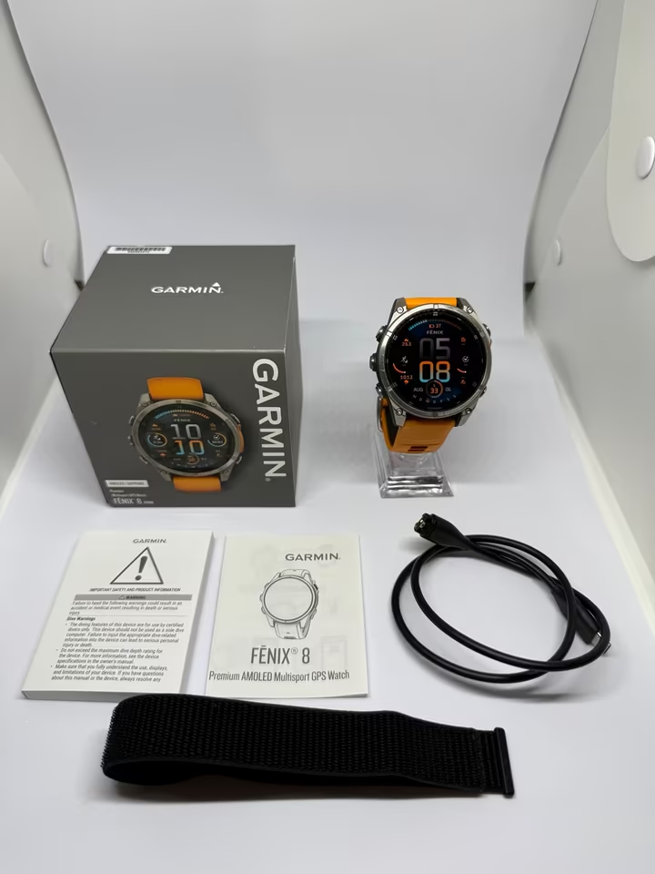 Garmin Fenix 8 Amoled Sapphire Titan
