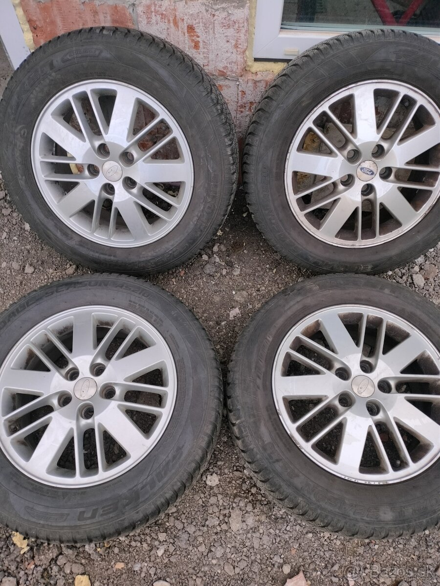 ❄️zimná 4ks alu disky orig. Ford 5x108 r16 215/55 r16 6mm