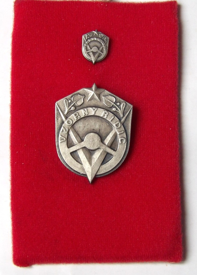 Odznak - Vzorný řidič