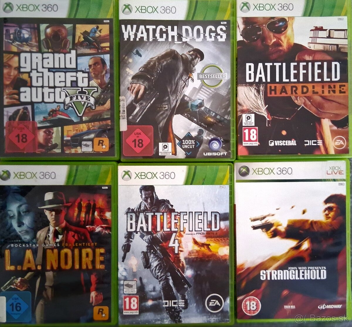 Hry na Xbox360 (Pozri aj moje ďalšie inzeráty)