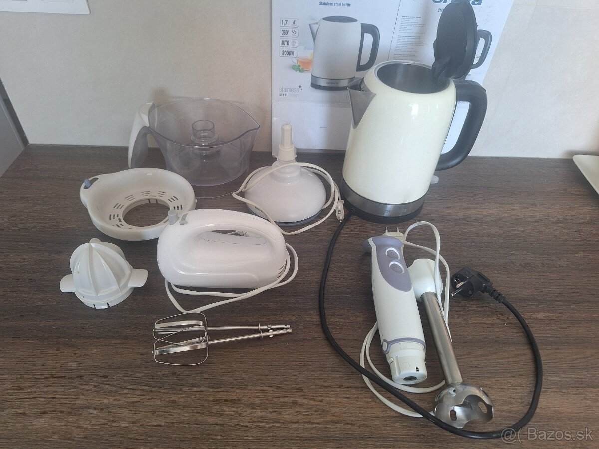 Elektrický pomocníci do kuchyne a bytu