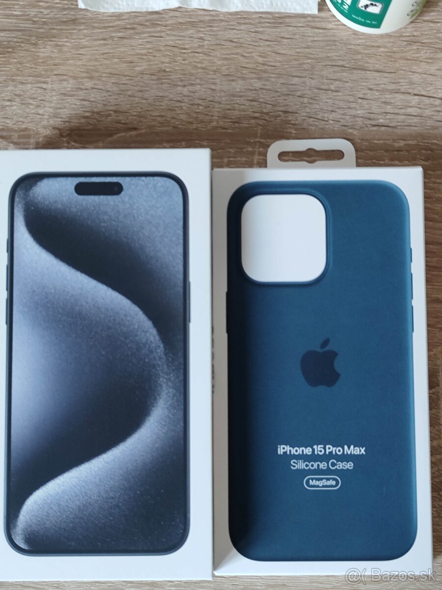 Iphone 15 Pro Max 256GB blue titanium