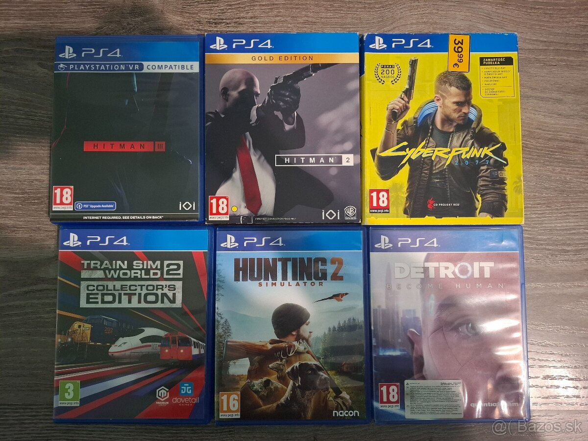 Hry na playstation 4