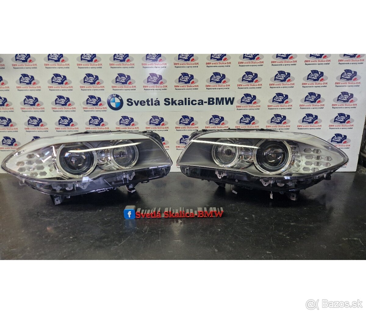 Výmenou svetla BMW F11 F10 dynamic bixenon