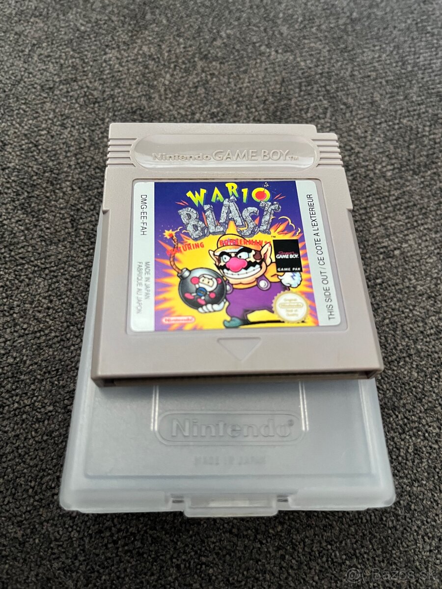 Game Boy Wario Blast plus original obal