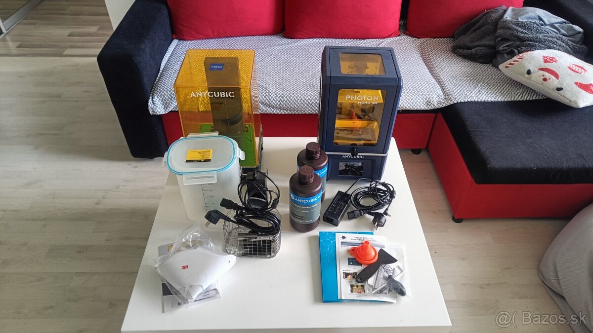 Resin tlačiareň - Photon Mono SE + výbava