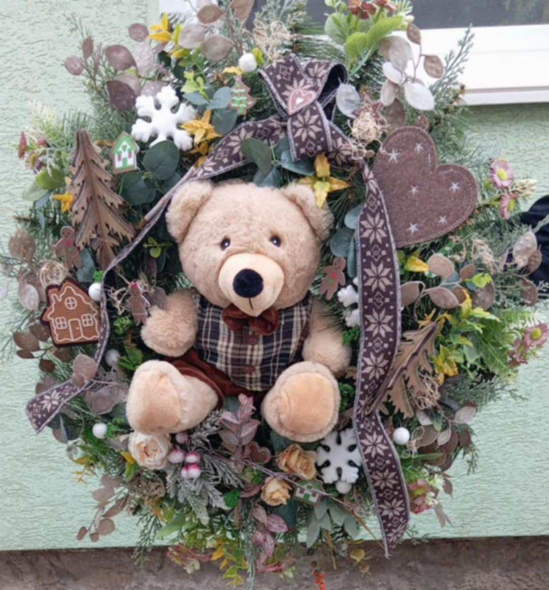 Zimny venček na dvere