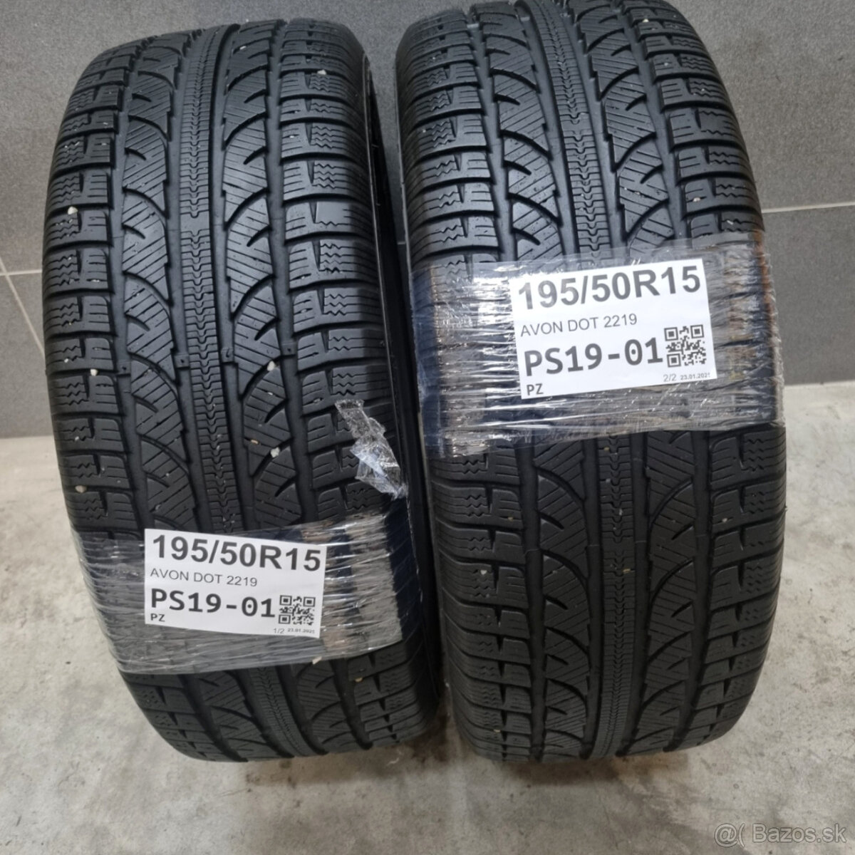 Zimné pneumatiky 195/50 R15 AVON