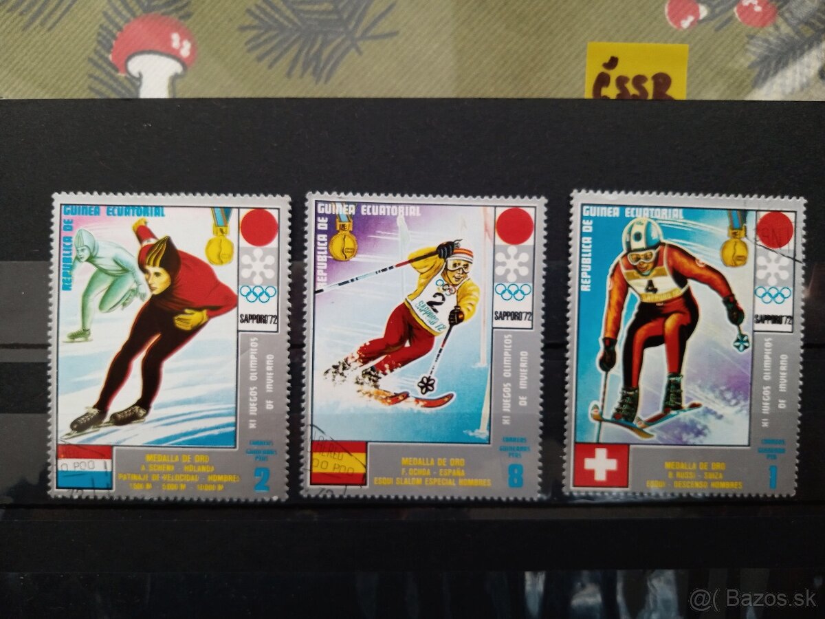 Poštové známky č.588 - Rovníková Guinea - šport