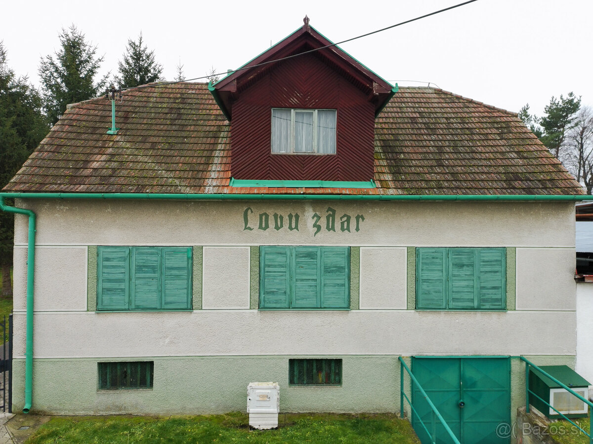 Predaj polovníckej chaty ve Gbeloch