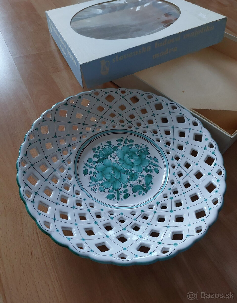 tanier majolika 30 cm