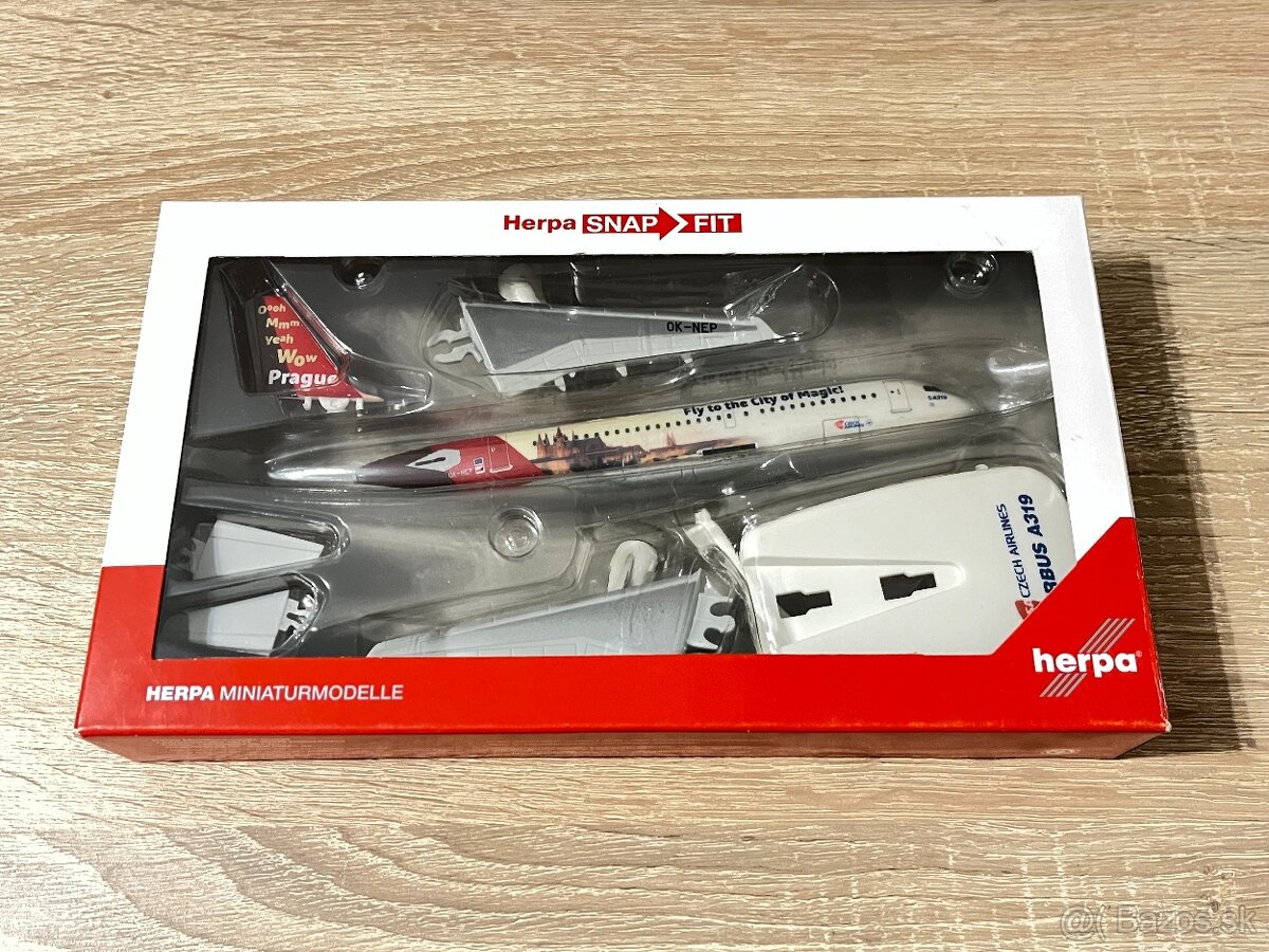 Model lietadla A319, mierka 1/200