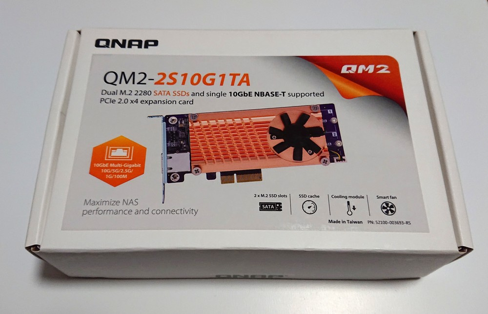 QNAP PCI karta QM2-2S10G1TA
