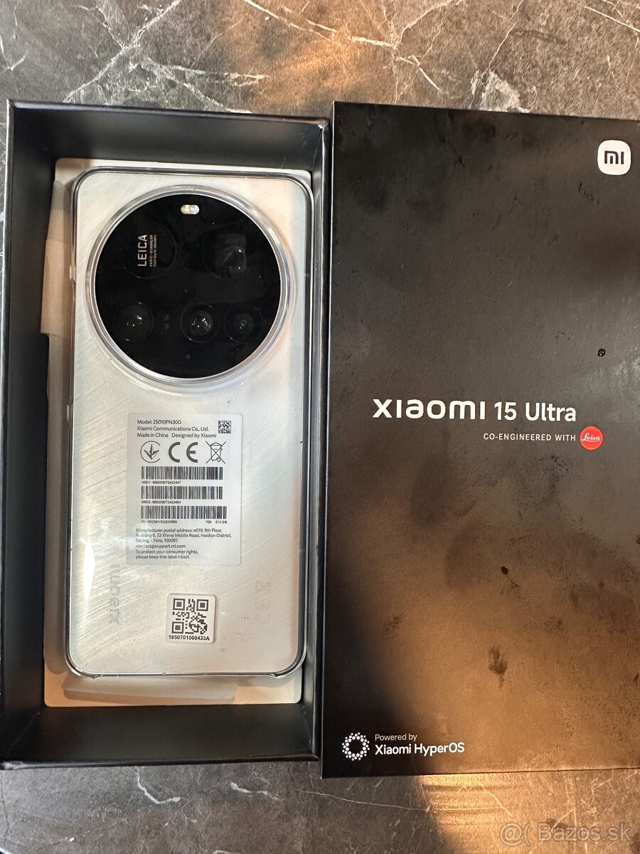 Xiaomi 15 ultra white