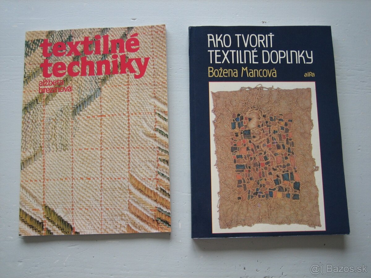 Textilné techniky, Alžbeta Brezinová. Ako tvoriť textilné do