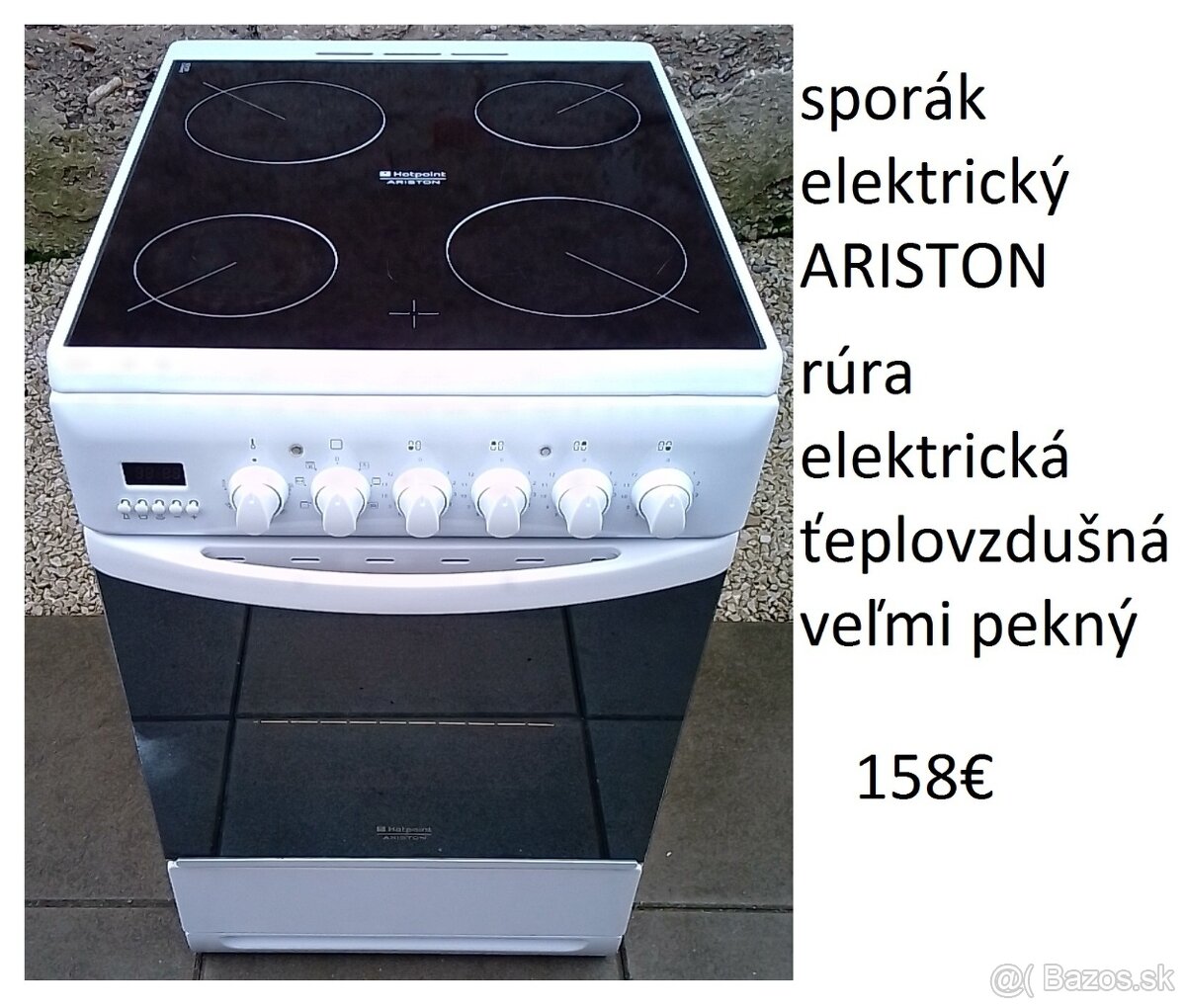 predám sporák aj s káblom rovno do zásuvky 230V
