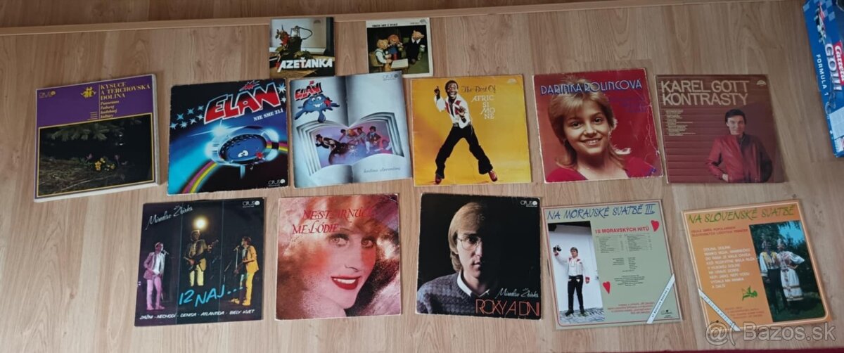 Staré LP platne