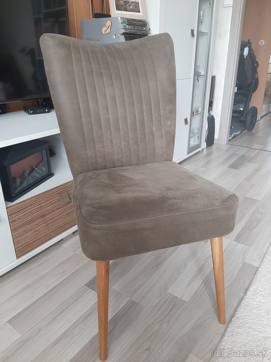 Kvalitné jedálenské stoličky 4 ks