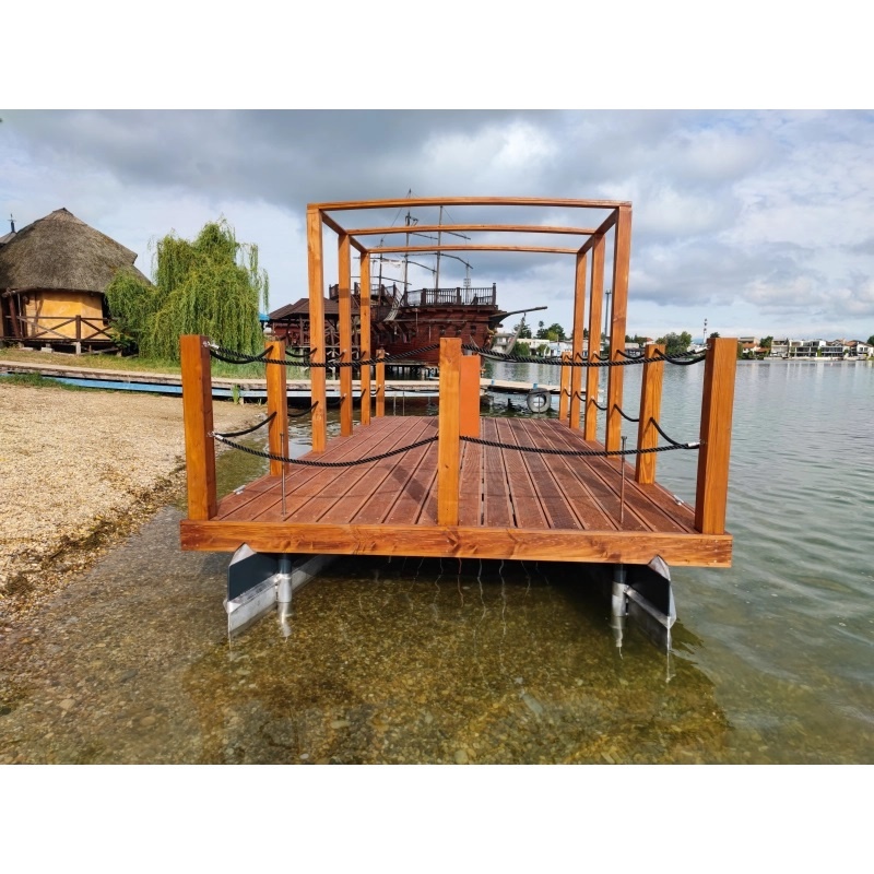 Katamaran drevená paluba Schab Cat 5,1 x 2,5m