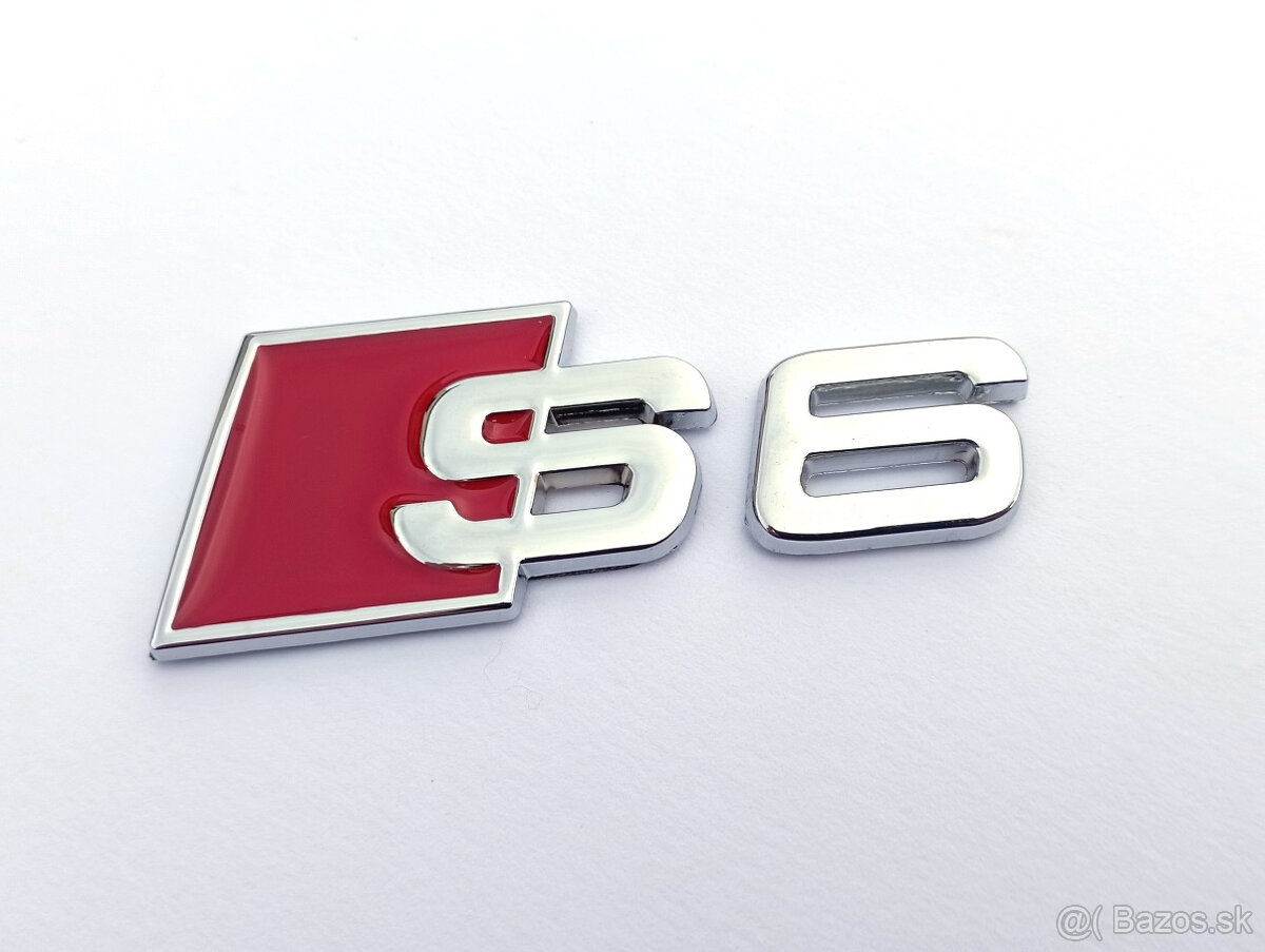 Audi S6 zadný znak