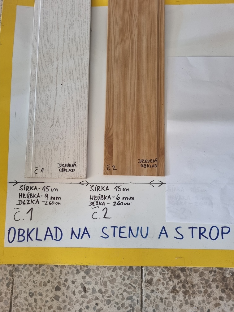 Drevený obklad na stenu,strop