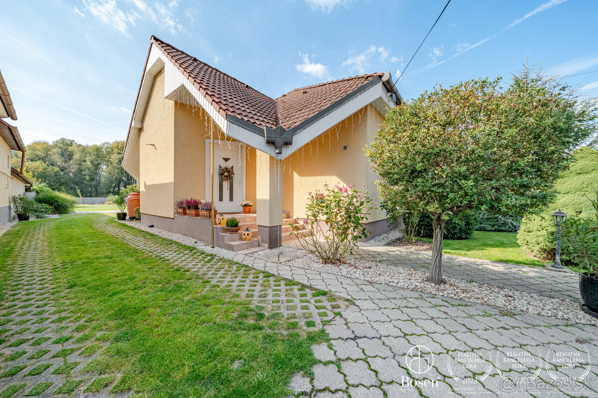 BOSEN | 3 izbový rodinný dom s veľkorysým pozemkom 1369 m2 v