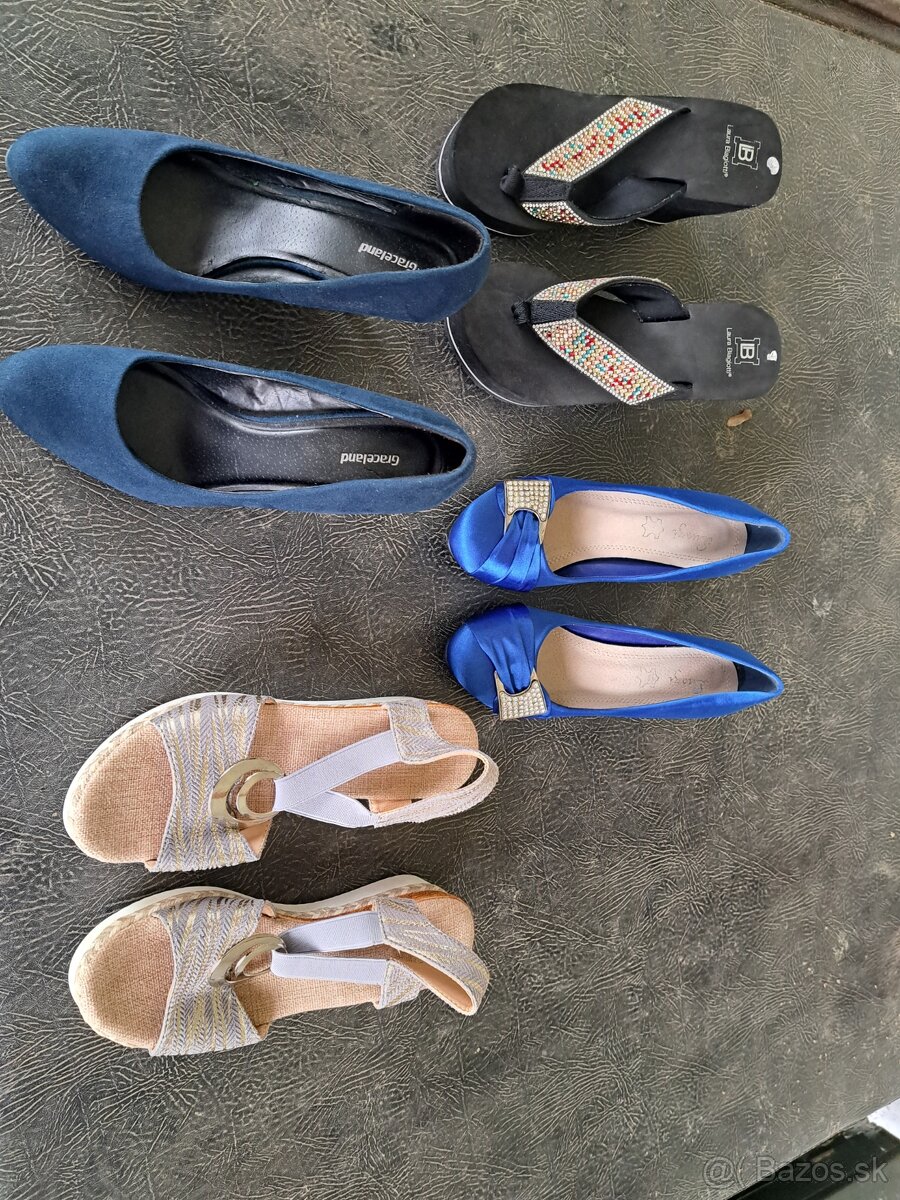 Dámske spoločenské topánky