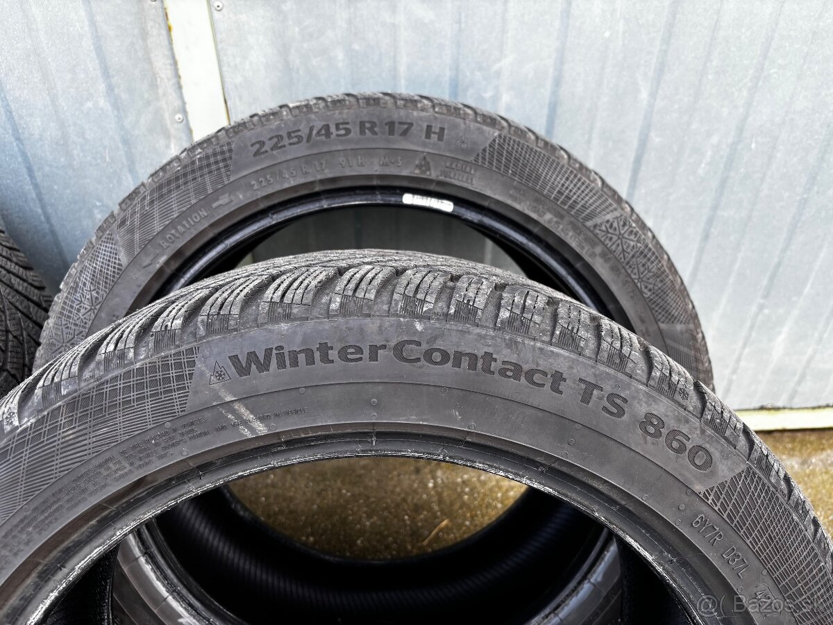 Zimné pneu Continental WinterContact TS860 225/45R17