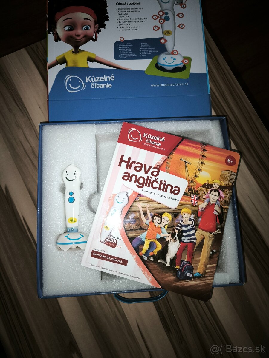 Interaktívne pero s knihou Hravá angličtina