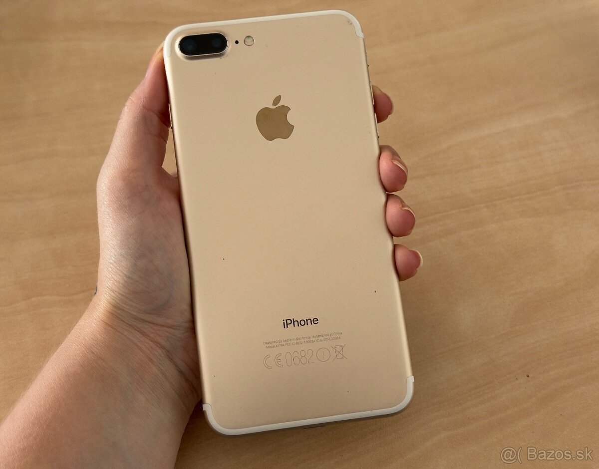 iPhone 7 Plus 128GB Gold Nová Baterka