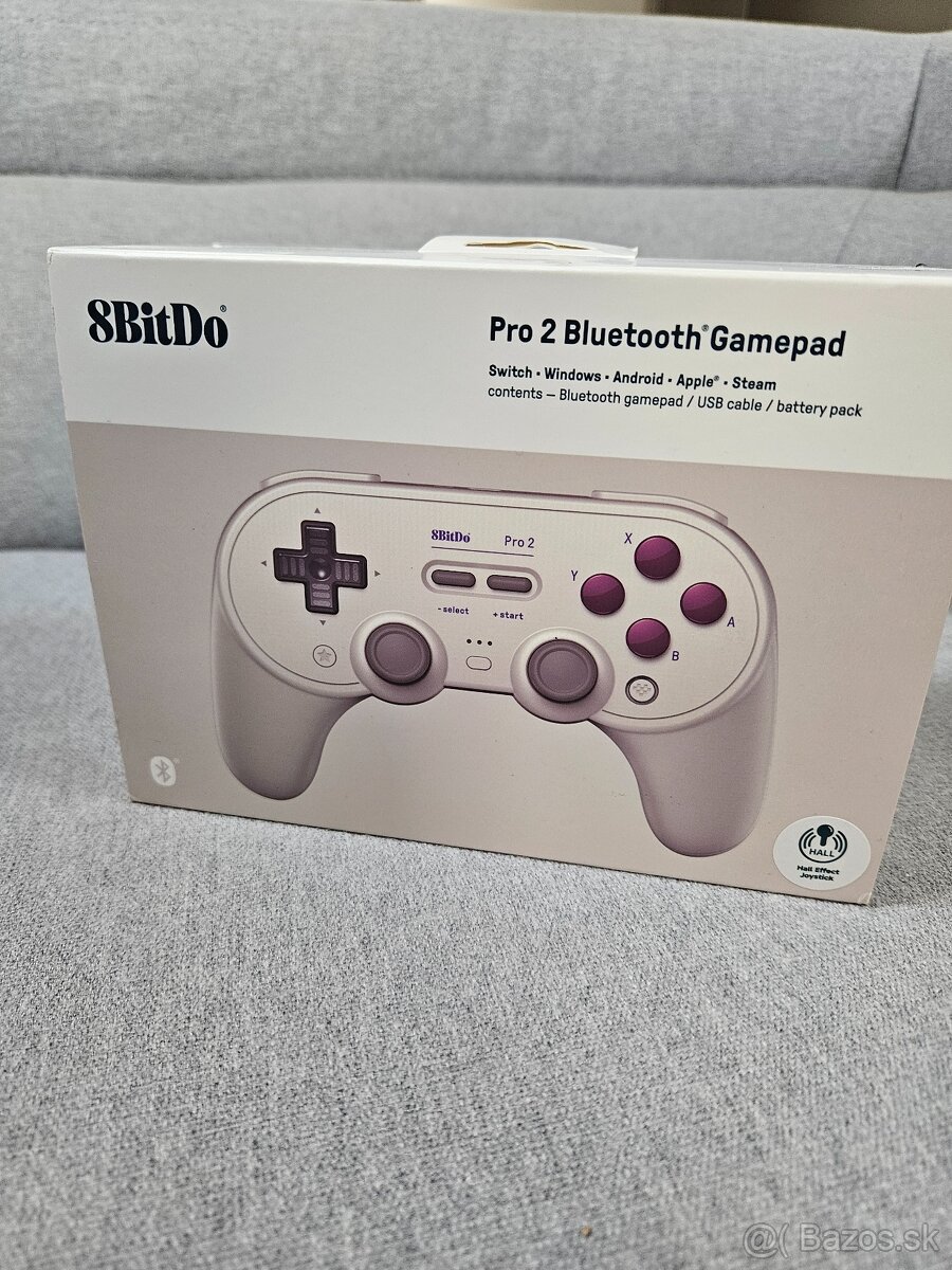 8BitDo Pro 2 Bluetooth Gamepad – nový, univerzálny ovládač