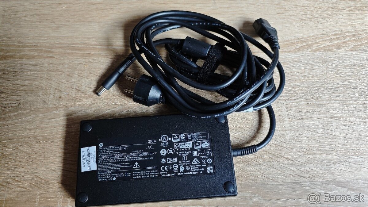 Originál HP 200W AC adaptér/ nabíjačka 866251-002