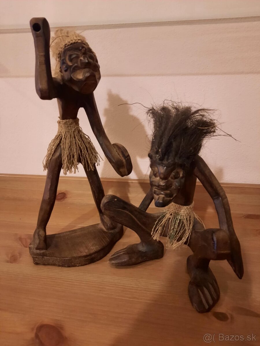 Starožitné africké sošky