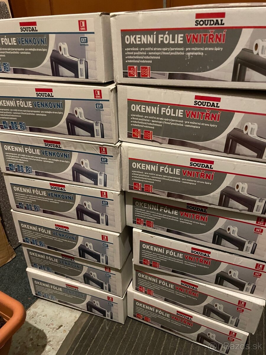 Okenná páska / fólia pre plastové okná