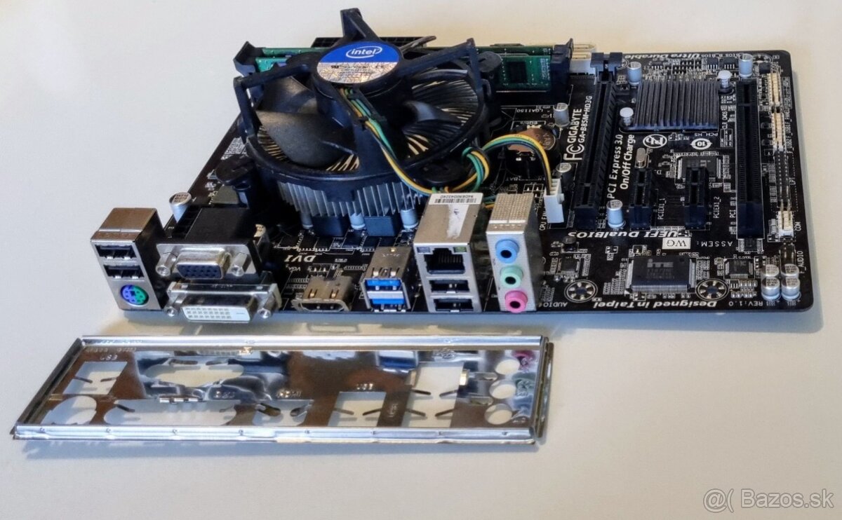 Gigabyte GA-B85M-HD3G + I5 4440 + 16 GB DDR3