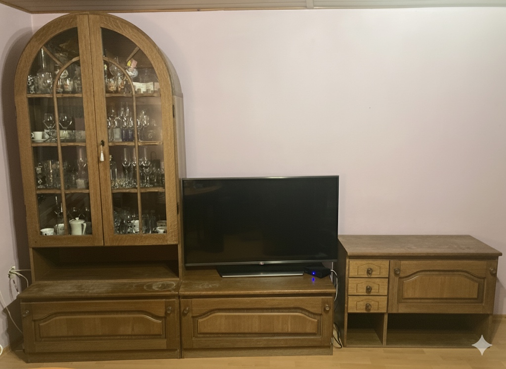 Na predaj: Sektorová obývacia stena