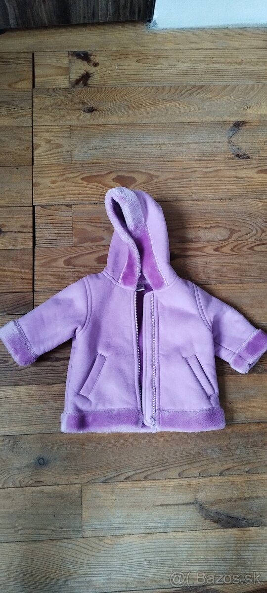 Dievčenská zimná bunda v. 68/74