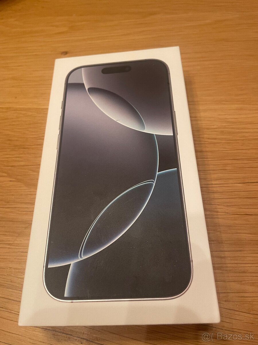 IPHONE 16 PRO 128GB WHITE TITANIUM