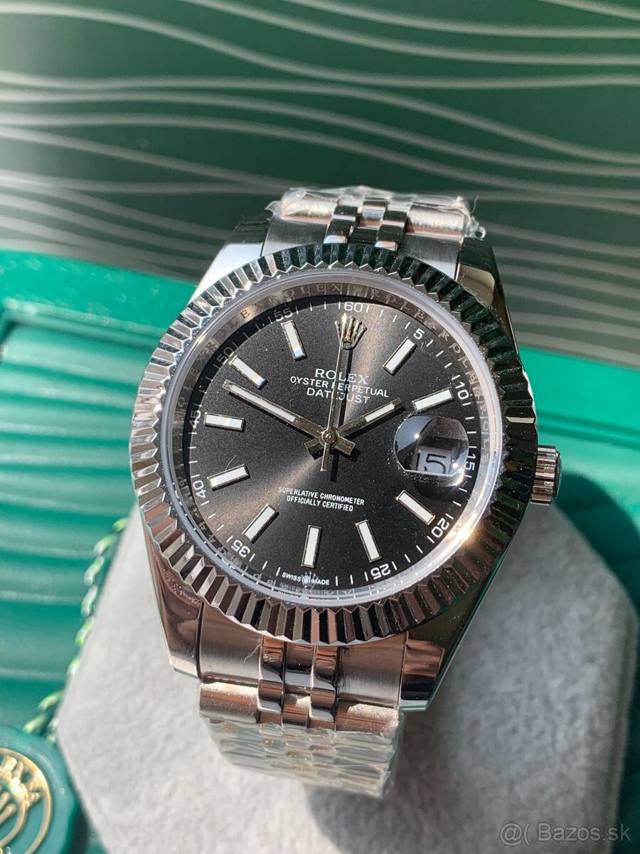 Rolex Datejust Čierne, Nové, 40mm