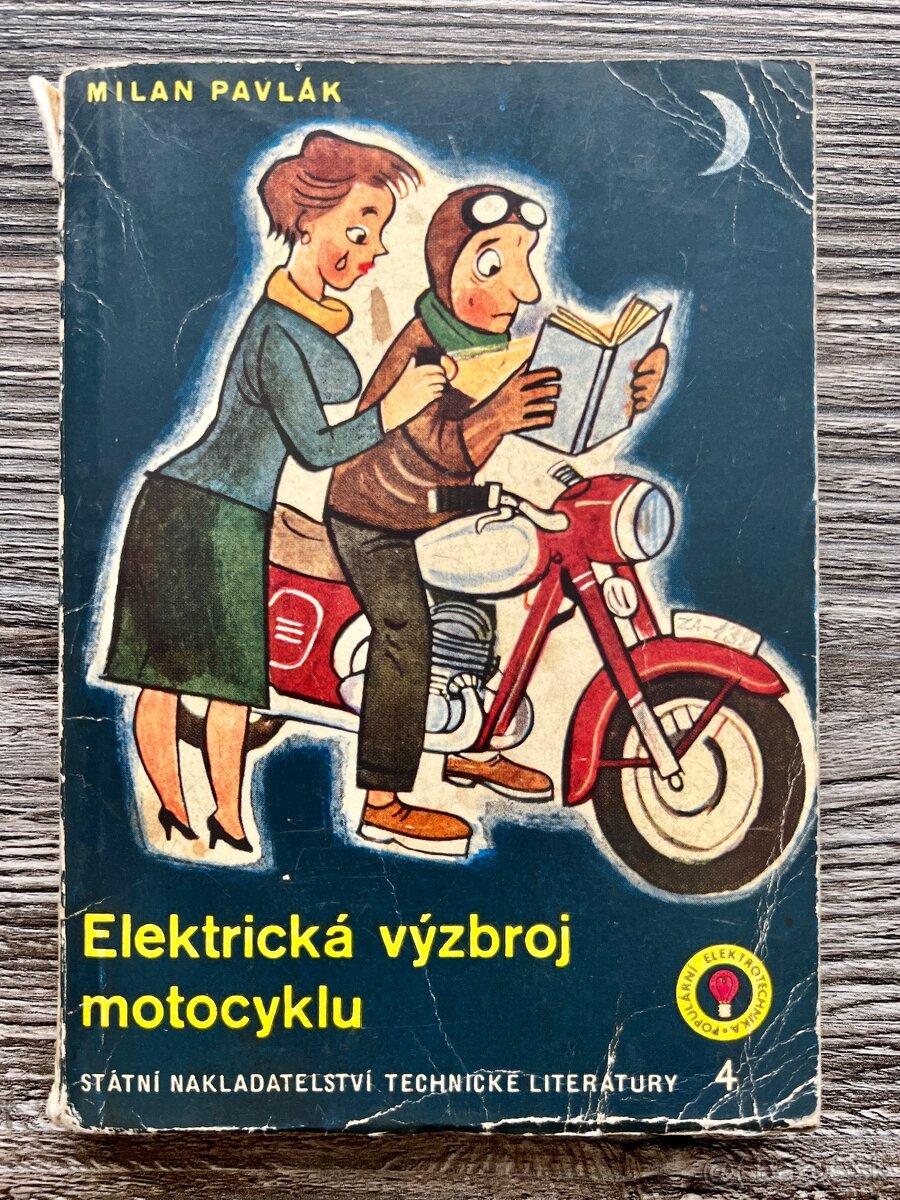 Elektrická výzbroj motocyklu Milan Pavlák ( 1959 )