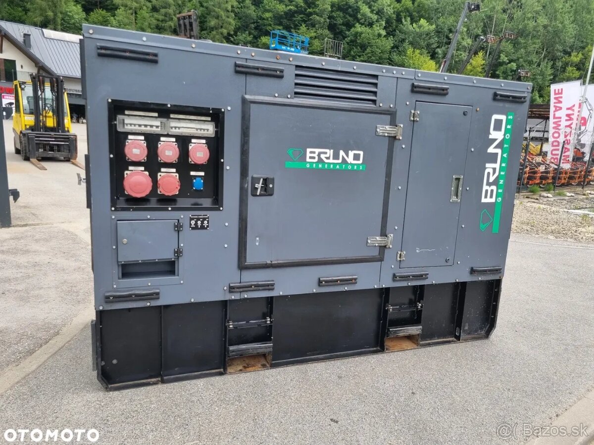 Súprava generátora Volvo BRUNO FQ113V - Výkonný 110 KVA, 201